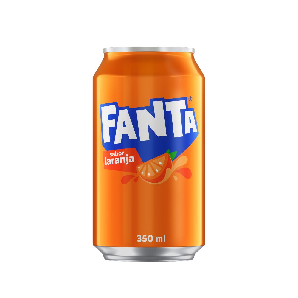 Fanta Laranja Lata 350 ml